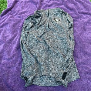 Women’s Raiders Dri-fit half zip pullover